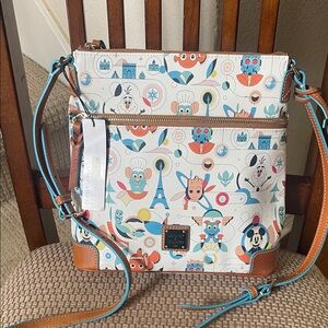 Disney Dooney & Bourke Epcot Reimagined Crossbody Bag